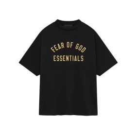 Fear of God ESSENTIALS FW24 Jersey Crewneck Tee Black