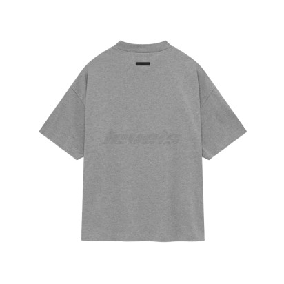 Fear of God ESSENTIALS FW24 Jersey Crewneck Tee Dark Heather