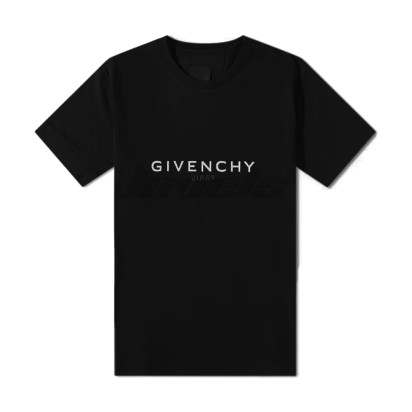 Givenchy Paris Reverse Logo Tee Black