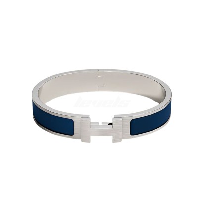 Hermes Clic HH Bracelet Bleu de Biarritz Mat