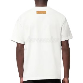 Louis Vuitton Embossed LV Tee Blanc Optique
