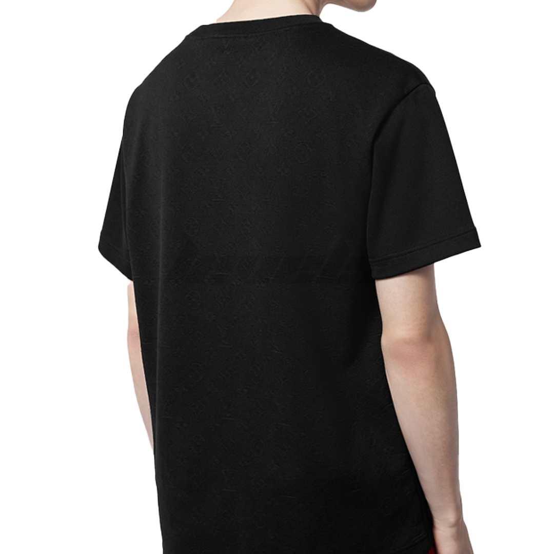 Louis Vuitton Pique Cotton Tee Noir