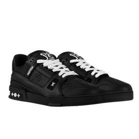 Louis Vuitton Trainer Sneaker Monogram Noir