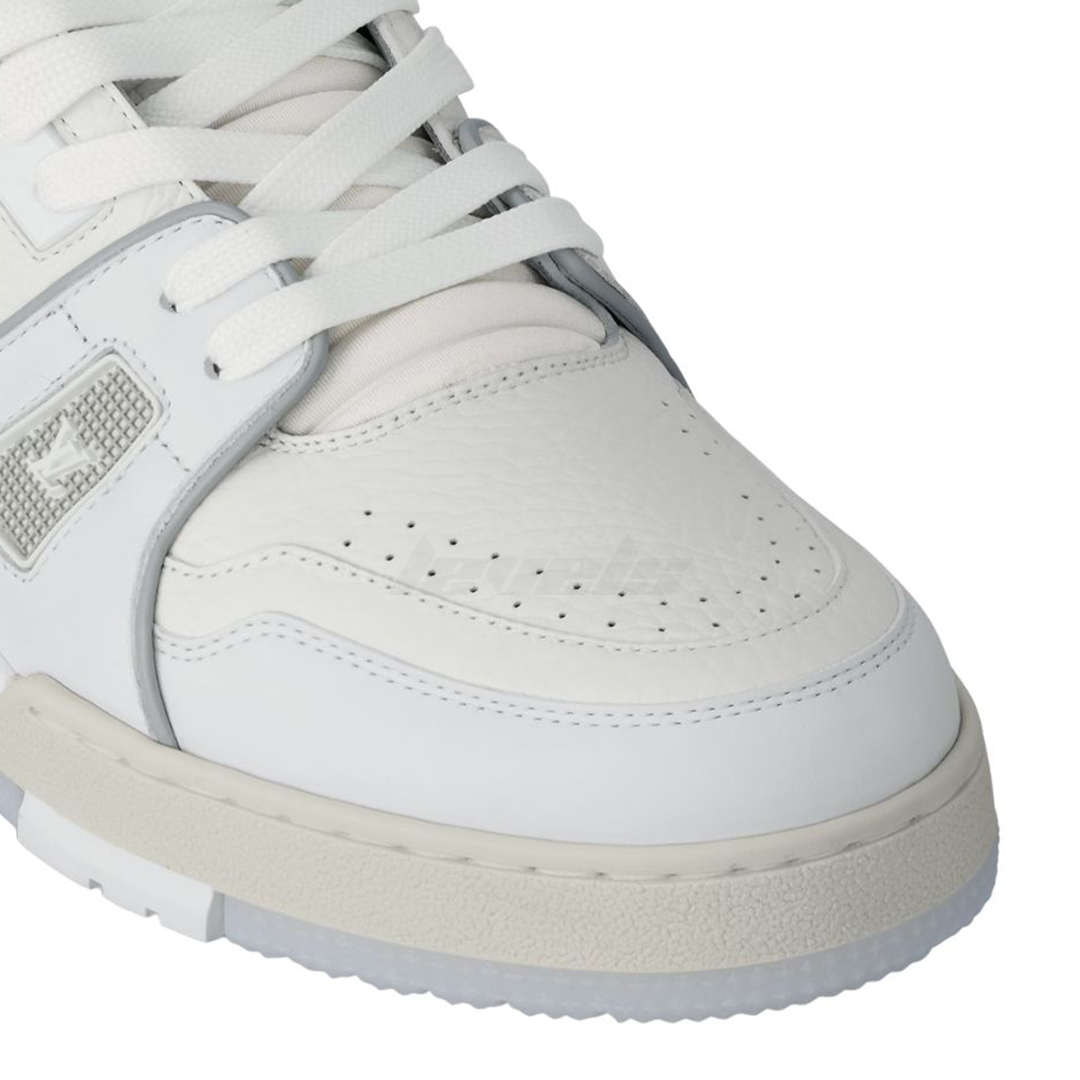 Louis Vuitton Trainer Sneaker #54 Signature Cement Grey