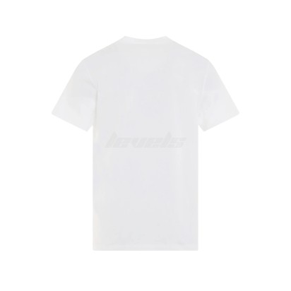 Loewe Embroidered Anagram Logo Regular Fit Tee White