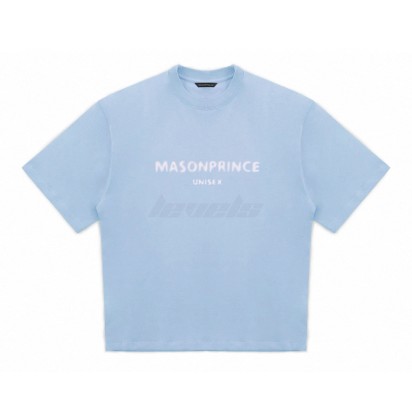 Masonprince Classic Logo Tee Azure