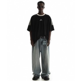 Masonprince MP Logo Y2K 90s Retro Tee Black