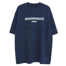 Masonprince Classic Logo Tee Navy Blue