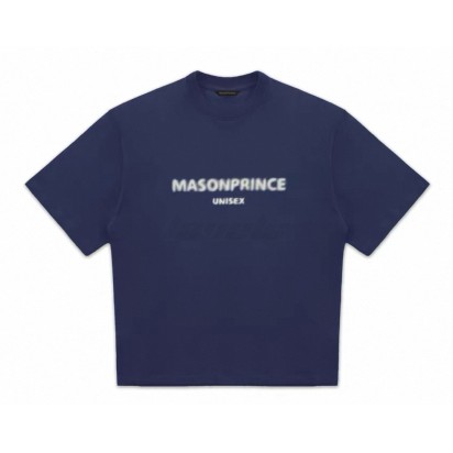 Masonprince Classic Logo Tee Navy Blue