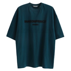 Masonprince Classic Logo Tee Peacock Blue