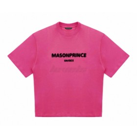 Masonprince Classic Logo Tee Rose Red