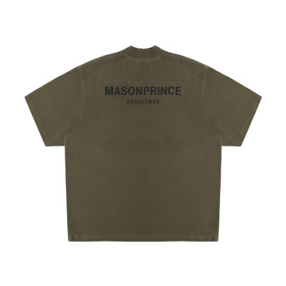Masonprince Spokesman Reflective Tee Olive Green