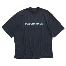 Masonprince Classic Logo Summer Tee Dark Navy Blue