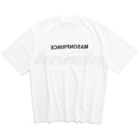 Masonprince Classic Mirror Logo Tee White