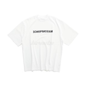 Masonprince Classic Mirror Logo Tee White