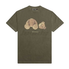 Palm Angels Kill The Bear Tee Military Green