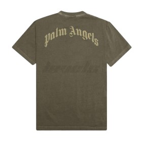 Palm Angels Kill The Bear Tee Military Green