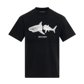 Palm Angels Shark Tee Black