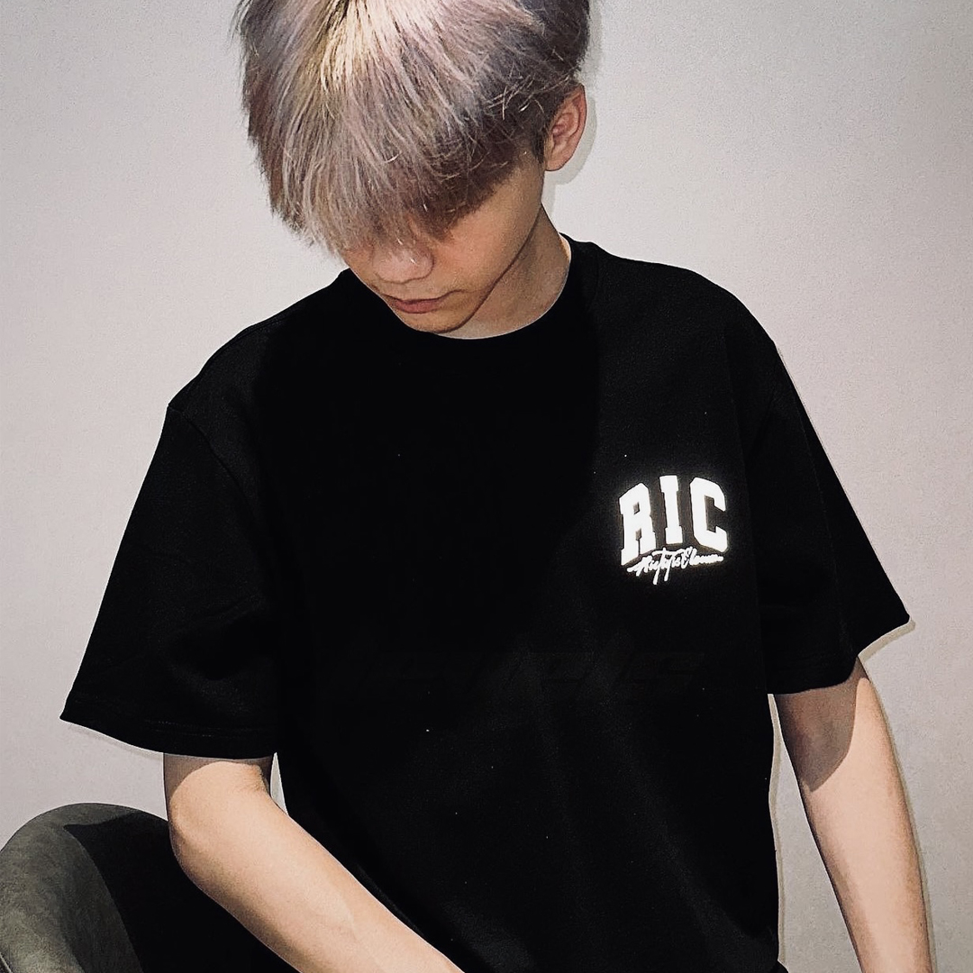 RIC RickyisClown Acute Reflective Joker Tee Black