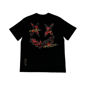 RIC RickyisClown Red Camo Joker Tee Black