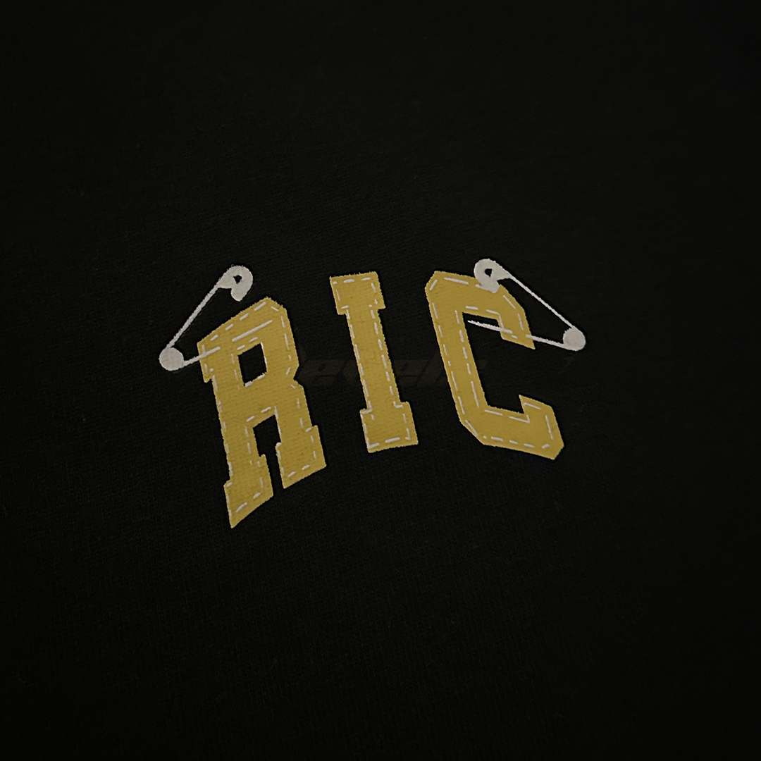 RIC RickyisClown Broken Pin Joker Tee Black