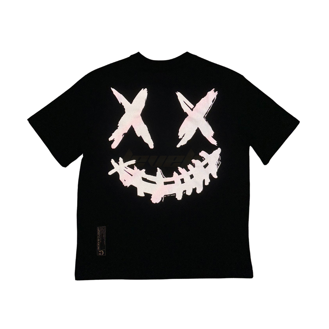 RIC RickyisClown Acute Reflective Joker Tee Black