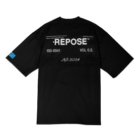 REPOSE Infinite Depth Tee Black