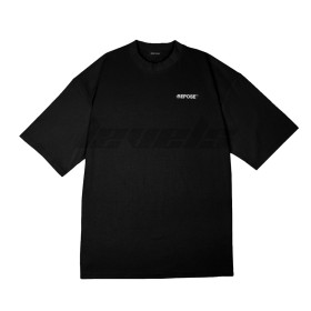 REPOSE Infinite Depth Tee Black