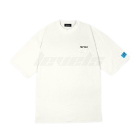 REPOSE Basic Natural Tee White