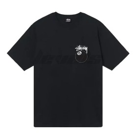 Stussy 8 Ball Tee Black
