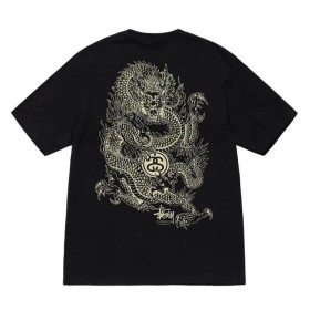 Stussy Dragon Tee Black