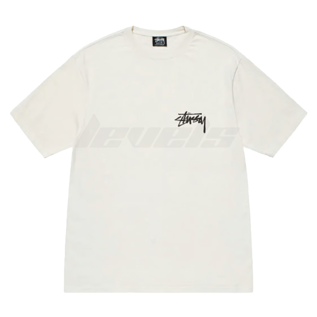 Stussy Read Em' N' Weep Pigment Dyed Tee White