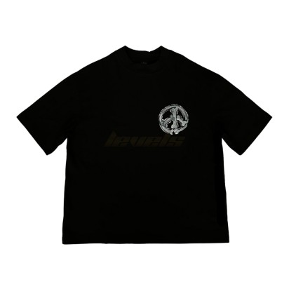 TAXFREE Customized Chanel Bone Tee Black