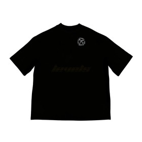 TAXFREE Customized Bone LV Logo Tee Black