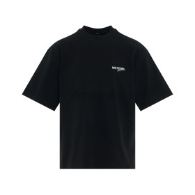 WE11DONE Basic 1506 Logo Tee Black